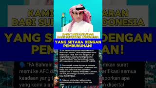 Sekjen Bahrain, Kami Mengalami Sasaran Suporter Indonesia #sepakbola #viralshorts