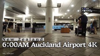 [4K] Auckland Airport 오클랜드 공항 [뉴질랜드 브이로그]