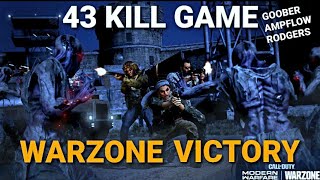 43 Kill Zombie Victory Royale COD Warzone🧟‍♂️