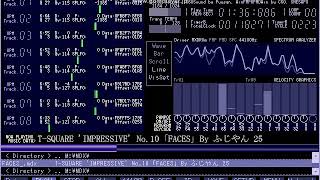 X68000 MDX FM音源 T-SQUARE［IMPRESSIVE］より「FACES」