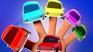 Автомобили палец семья | детские стишки | Дети автомобилей | Preschool Songs | Cars Finger Family