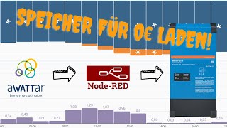 Victron Energy Multiplus 2 Speicher - Günstig Laden mit [Awattar] API und NodeRed