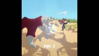 Warrior [Stark vs Solar Dragon]  [Part - 2]  #shorts #anime #frierenbeyondjourneysend #dragon