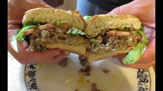 Making a Chopped Cheese Sandwich - A Midwestern Try at the NYC Favorite.