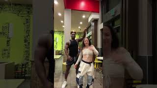 Pop that trend at McDonalds #popthat #tyladance #couplegoals #couple