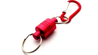 This Magnetic Keychain Makes Change Easy! | magnetic keychain quick release