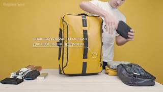 Обзор чемодана Samsonite PARADIVER LIGHT STRICTCABIN 48L (ENG SUB)