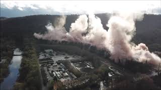 Ironbridge Cooling Tower Demolition 6th December 2019