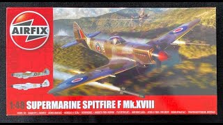 In-Box Browse Airfix Supermarine Spitfire F.Mk XVIII, 1:48