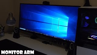 VIVO Monitor Arm Unboxing and Setup!!