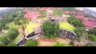 DJI Phantom 2 Crash, Recovery & Fly Again ( Universitas Indonesia Depok )