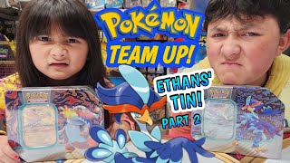 THE ULTIMATE POKEMON TEAM UP TIN BATTLE!