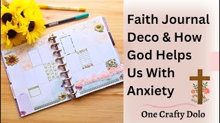 Faith Journal Deco & How God Helps Us With Anxiety