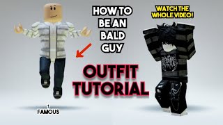 HOW TO BE AN BALD GUY!!! ✨ FAMOUS ON TIKTOK 😎 | BALD GUY IN TOD | OUTFIT TUTORIAL ✨🔥