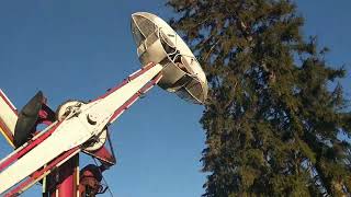 3 year old rides the hammer in Prosser, WA