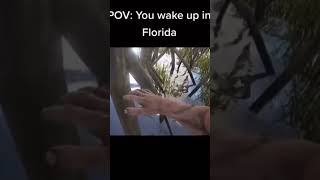 POV: You wake up in Florida #meme #shorts