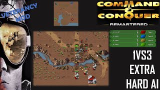 /Command & Conquer Remastered/ (Skirmish) 1VS3 EXTRA HARD AI  I Cheesecorner I