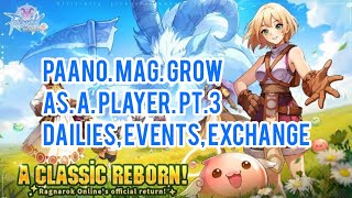 Paano mag grow as a player pt.3 Dailies,Events & Exchange #ragnarokrebirth #ror #ro #tips