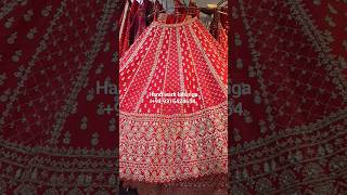 Sabyasachi replica bridal trd  lehenga hand work #handmade #lahangacholi #trendigshorts #ytshort