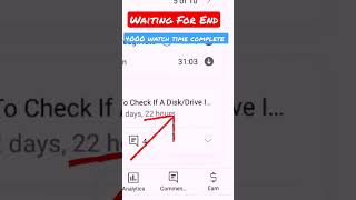 4000 hours watch time complete 🥳|4000 hours watch time| #4000watchtime #youtube  #shorts