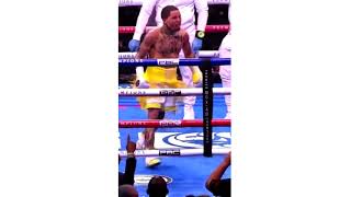 GERVONTA DAVIS KO's MARIO BARRIOS & DOES A BACKFLIP OFF THE ROPES