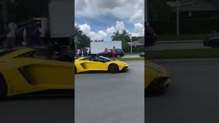 The Loudest Lamborghini SV Chasing SVJ