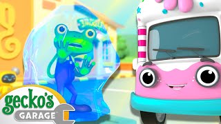 Gecko Gets Turned In To ICE! | Gecko's Garage 🦎 | Action Cartoons For Kids