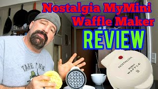 Nostalgia MyMini Waffle Maker - Review