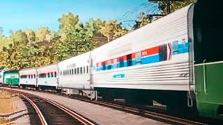 Amtrak Steam Locomotive 👍👍👍👍👍