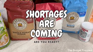 Preparing For Upcoming Shortages #prepping #preppingonabudget