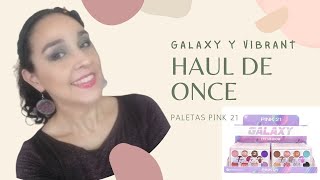 Haul de Once  Nuevas  Paletas Pink 21