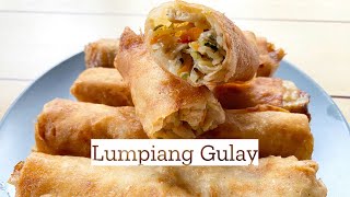 The Best Crispy Lumpiang Gulay | Filipino style vegetable spring rolls