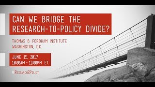 Can We Bridge the Research-to-Policy Divide?