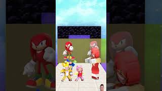 Let's choose the right image for Shin Sonic family! #sonic #sonicthehedgehog #roblox #knuckles