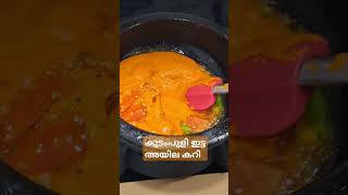 കുടംപുളി ഇട്ട അയില കറി Kerala style fish curry made with Malabar Tamarind