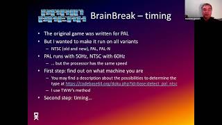 Brainbreak, a puzzle game for c64 - Daniel Krajzewicz * Commodore Users Europe * 17th of Sep. 2022 *