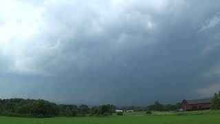 July 10, 2024 Tornado Warned Supercell NW of Syracuse New York