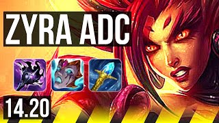 ZYRA & Nami vs ASHE & Lulu (ADC) | 12/3/12, Legendary | NA Master | 14.20