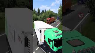 Konwój TruckersMP: Hamburg → Amsterdam 🚛🇩🇪🇳🇱 | Wspólna Droga! #shorts #ets2 #tmp #konwój #convoy