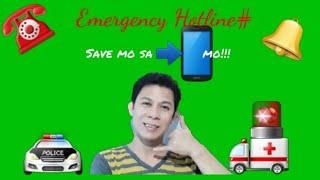 Emergency hotline number in the philippines