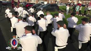 Young Carson's Volunteers FB (Liverpool) @ 1st East Antrim Memorial Parade 09/08/24