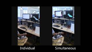 Individual vs Simultaneous control based in EMG pattern recognition