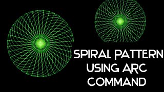 How to draw a spiral pattern in MSW LOGO? || ARC command in Msw logo|| Arc command pattern in logo