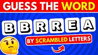 Guess The Word Challenge | Scrambled Words Game | How Good Is Your IQ?