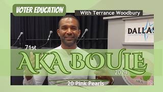 71st AKA Boule 2024 💚💕💚 Which Groups Will Decide the 2024 Presidential Election? (Terrance Woodbury)