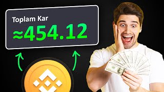 UYURKEN 454 Dolar Kazanmak! En İyi Pasif Gelir Binance Staking ve Otomatik Yatırım