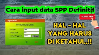 Tutorial cara infut data laporan keuangan siskeudes SPP definitif bukti pengeluaran keuangan..??