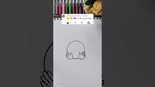 😉+🤗+💜 Emoji Combination Drawing @sreebaviart #drawing #easy #emoji #art #trending #shorts #combo