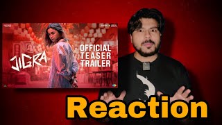 JIGRA Official Teaser Reaction Alia Bhatt in Action Ulti Ginti Shuru | Vasan Bala's Next Masterpiece