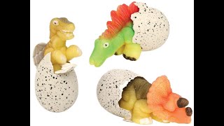 Выращиваем динозавра из яйца (Growing a dinosaur from an egg)